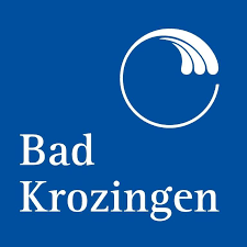 Logo der Stadt Bad Krozingen: Angedeutete Wassertropfen/Welle
