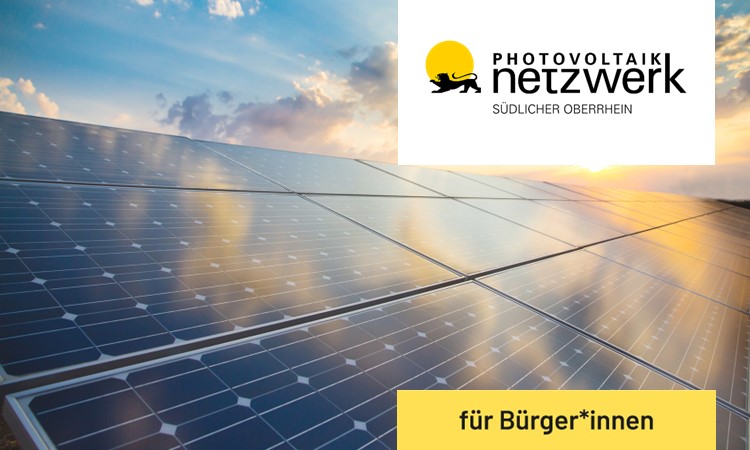 Titelbild Veranstaltung: Photovoltaik-Netzwerk PV-Netzwerk Südlicher Oberrhein
